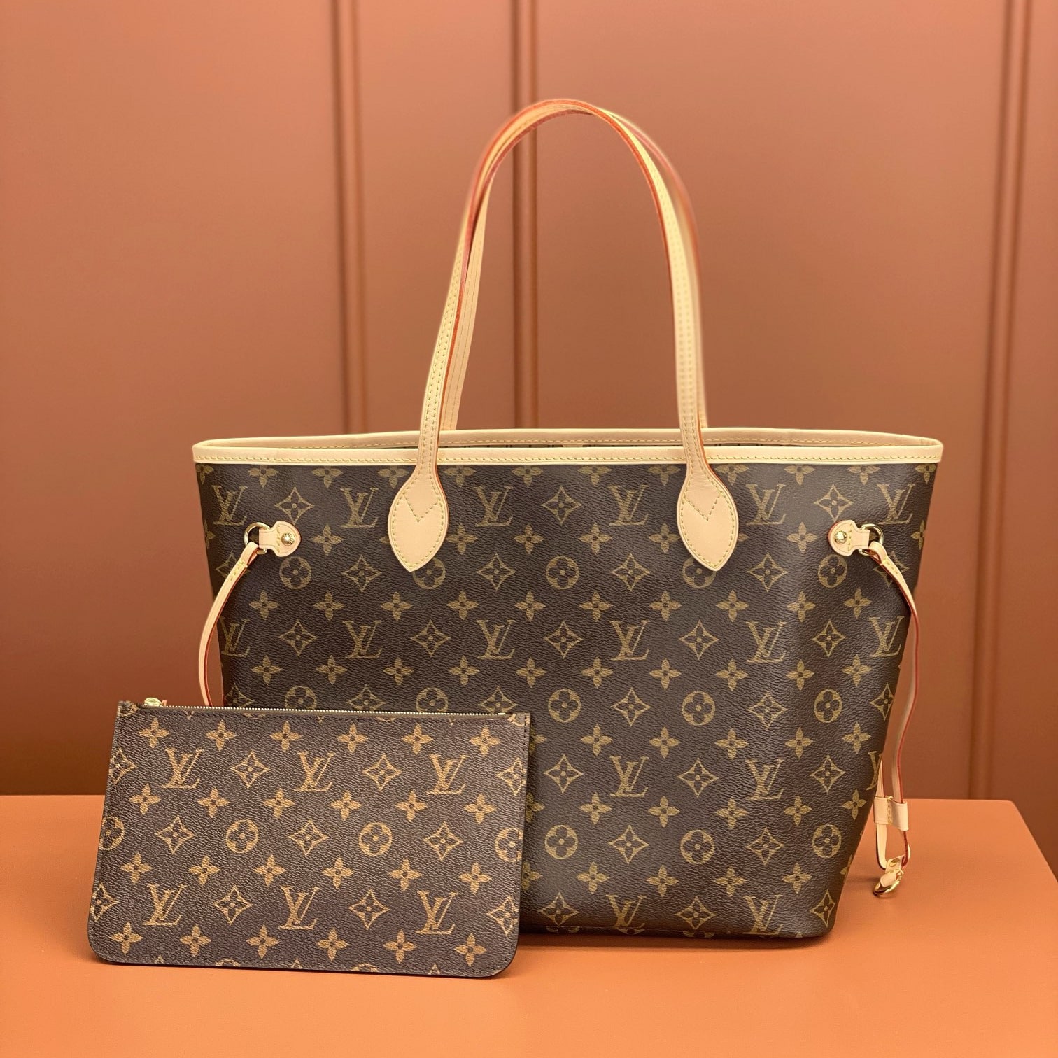 LV Neverfull(31cm)_Brown_모노그램 네버풀