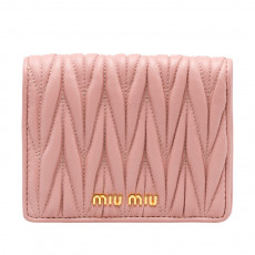 MIU MIU pocket wallet_pink