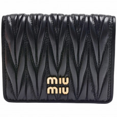 MIU MIU pocket wallet_Black
