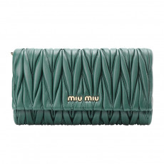 MIU MIU pocket wallet_green