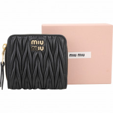 MIU MIU pocket wallet_Black