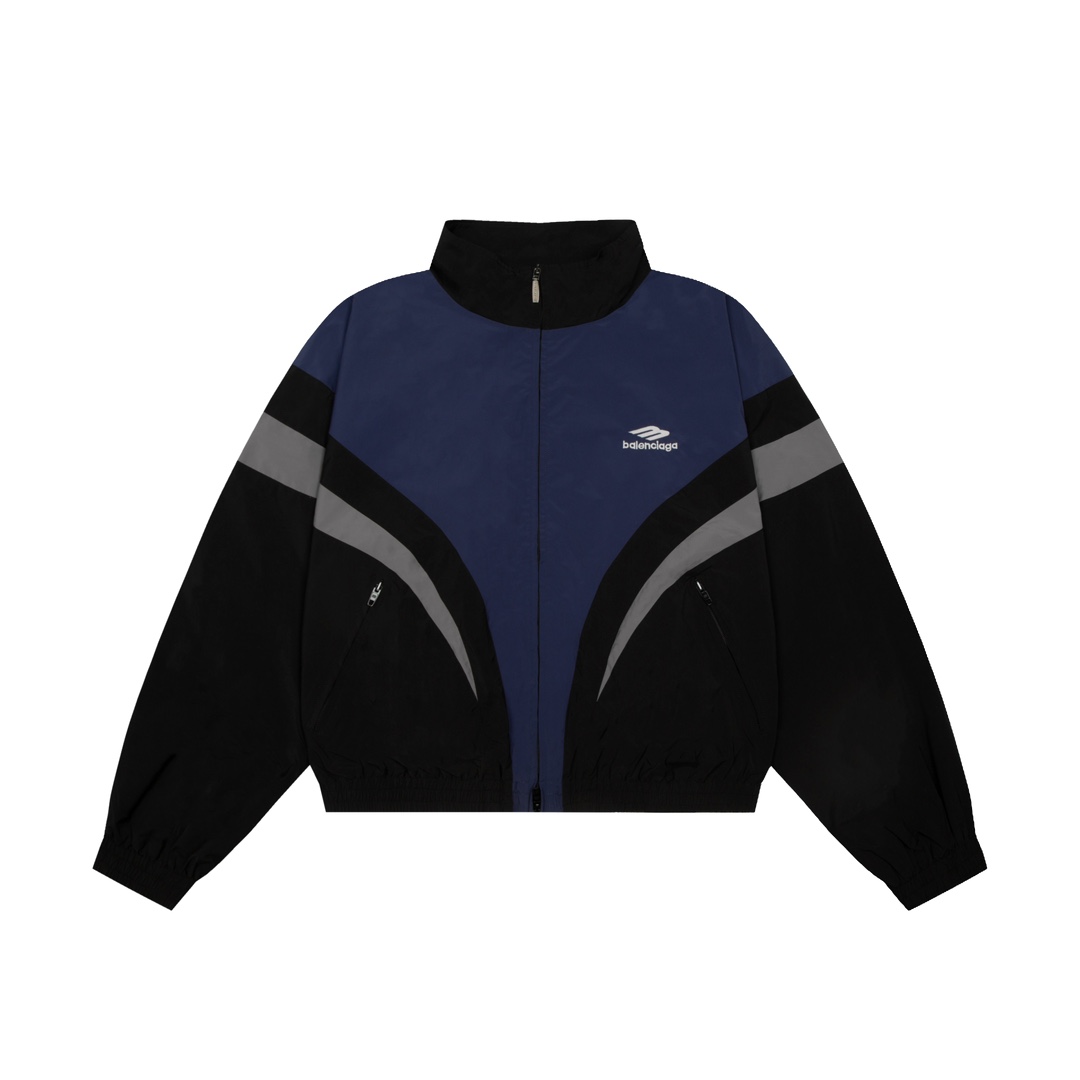 BALENCIAGA_Coat_BLACK BLUE